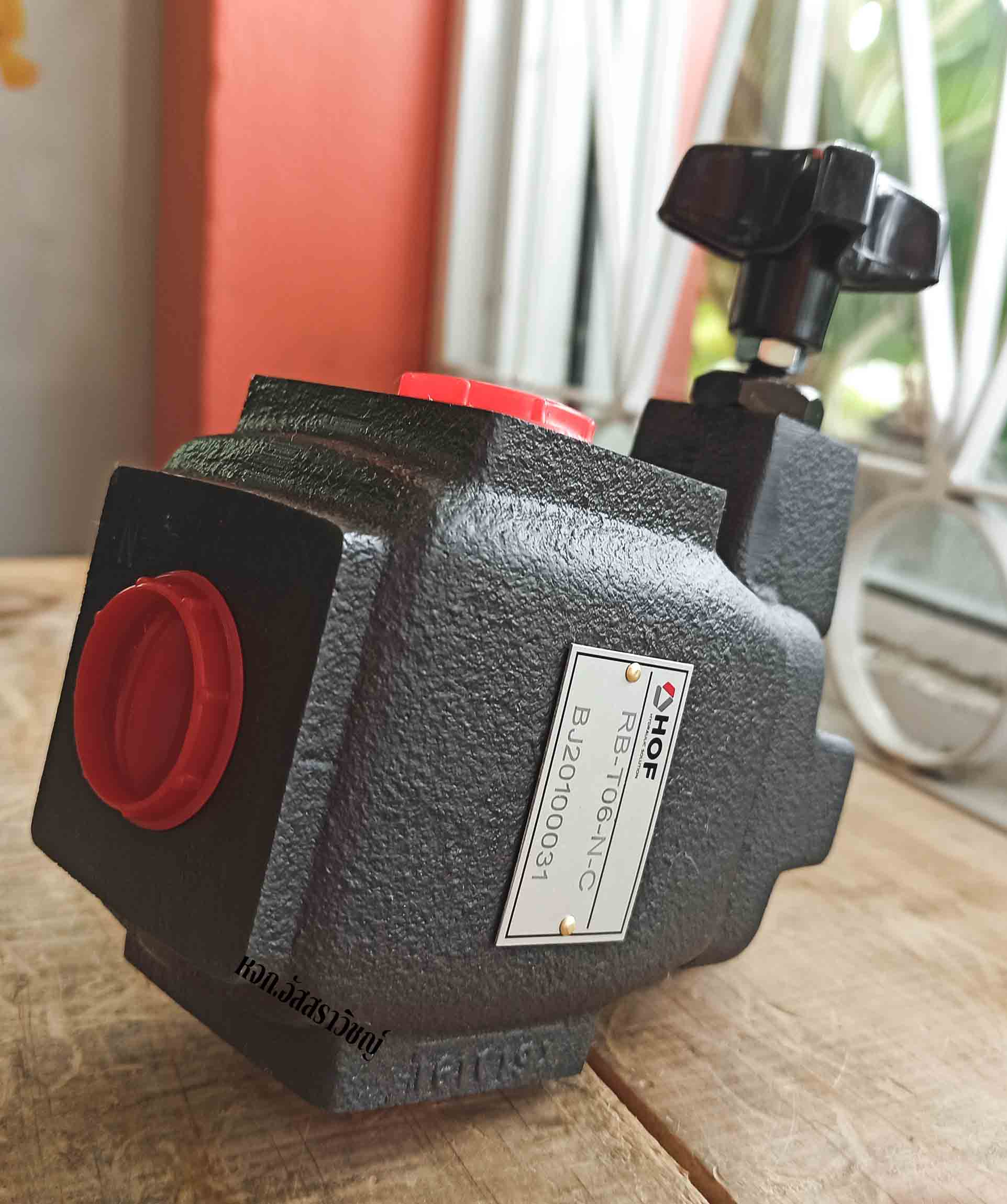 วาล์วหรี่ไฮดรอลิค แบบไพลอต (Pilot Operated Relief Valve ) ยี่ห้อ HOF รุ่น RB series