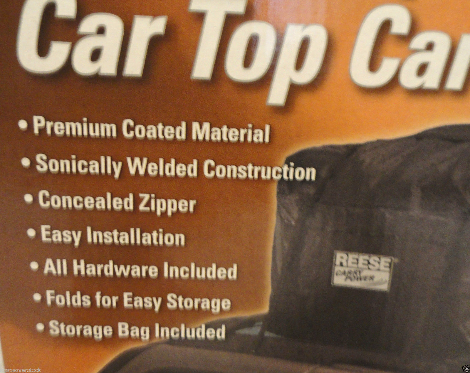 Reese - Roof-Top Bags (15 Cu.ft) กระดาษหุ้มด้านนอกชำรุด ไม่มีผลกับการใช้งาน