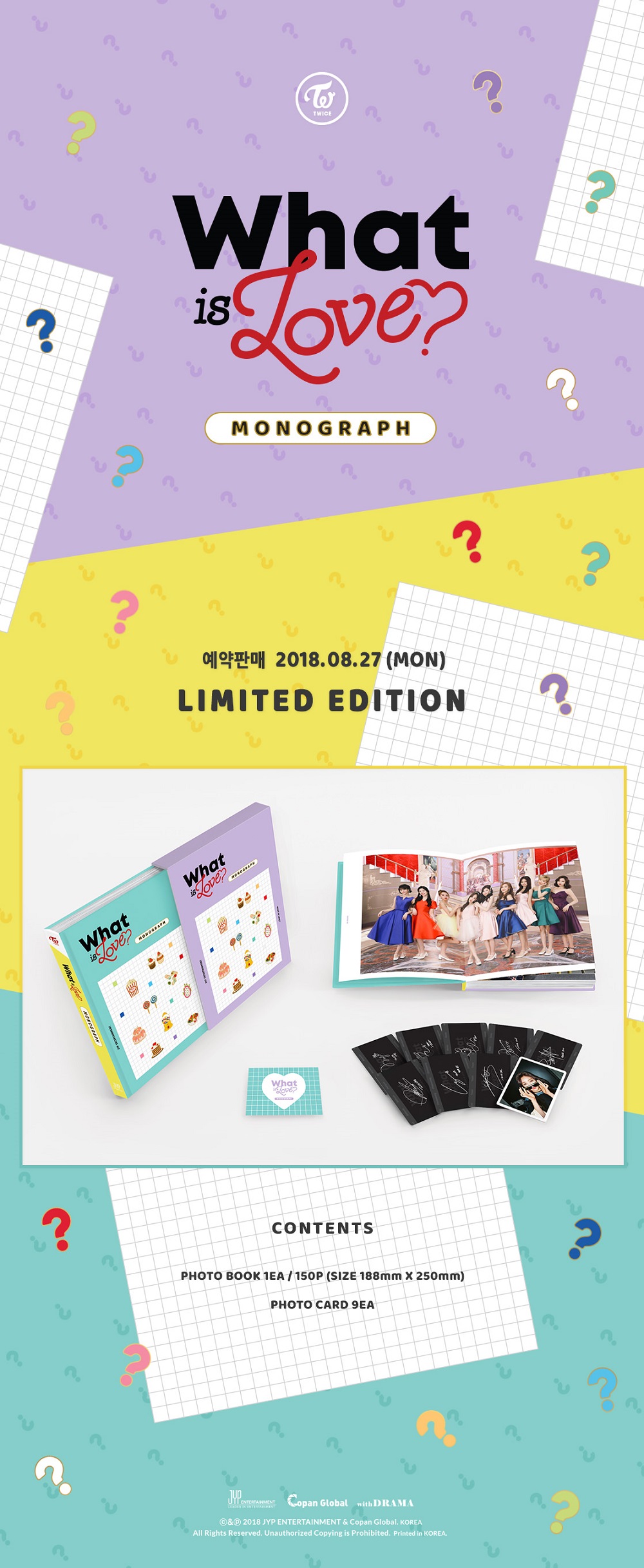 [Pre] TWICE : Photobook - What is Love? MONOGRAPH