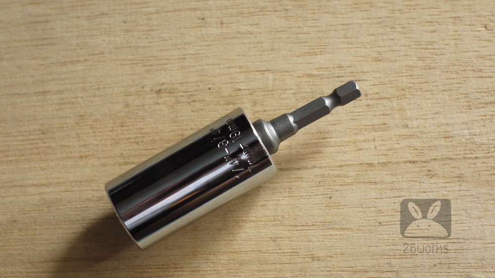 ตัวสวมลูกบล๊อค ก้านยาว 50mm ชุดละ 3 ขนาด