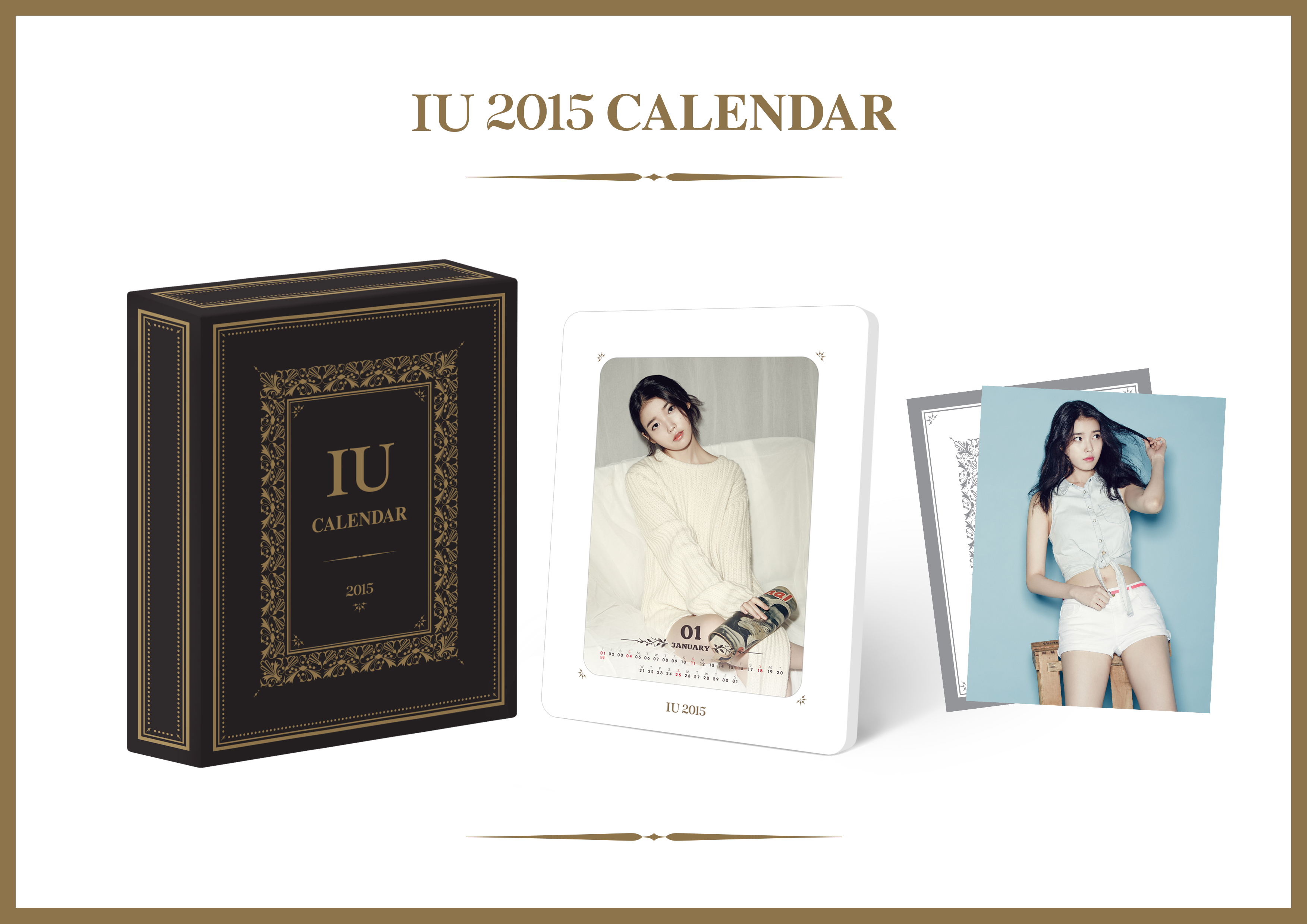 [Pre] IU : 2015 Calendar