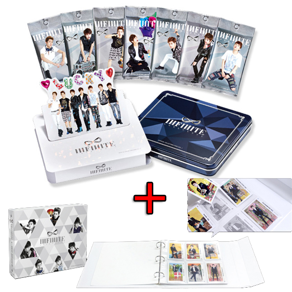 [Pre] Infinite : Official Collection Card Vol.1 (Limited Edition) + Card Binder (10 packs/60 pcs Random)