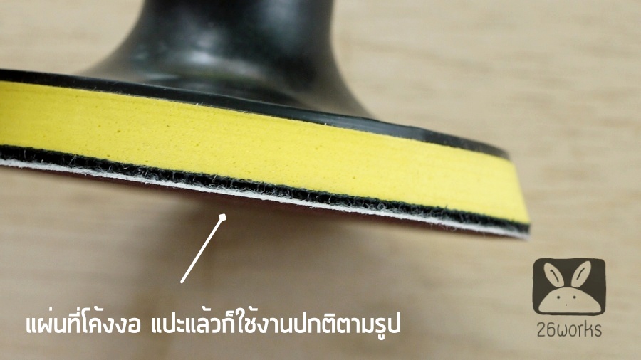 กระดาษทรายกลม 5 นิ้ว กล่องละ 50 แผ่น เลือกเบอร์ด้านใน