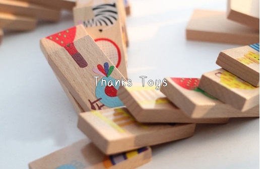 โดมิโนไม้ต่อภาพ Meets Dragon