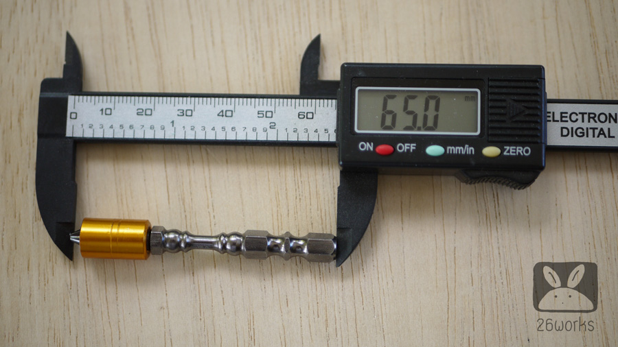 ดอกไขควงแฉก PH2 มีแม่เหล็ก