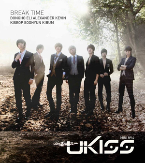 [Pre] U-Kiss : 4th Mini Album - Break Time (+50P Photo Booklet) (Reissue)