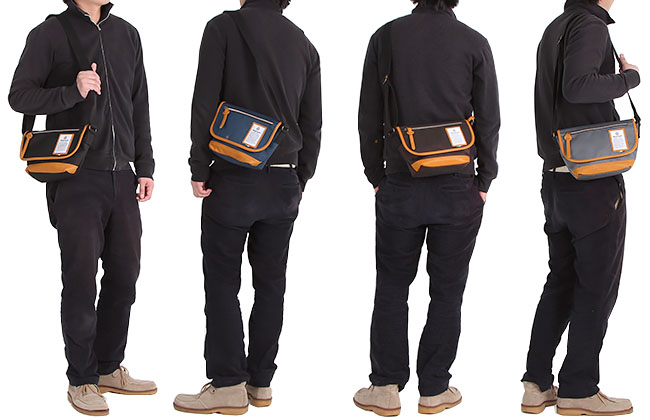 Bianchi - LBT35 : A3 Messenger Chocco (สีน้ำตาลแดง/ ขอบหนังสีน้ำตาล)