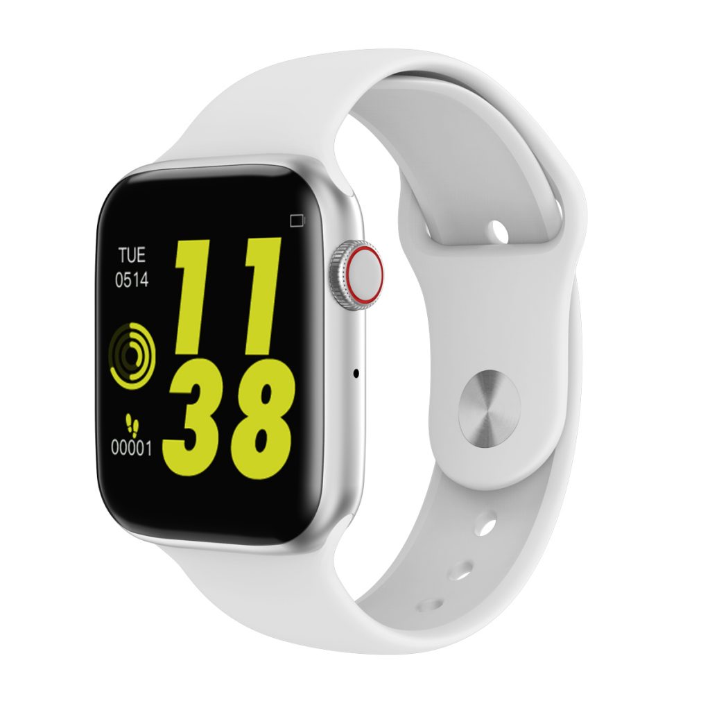 นาฬิกา Smartwatch W34 ตัวเหมือน APPLE IWATCH ECG&PPG สีขาว