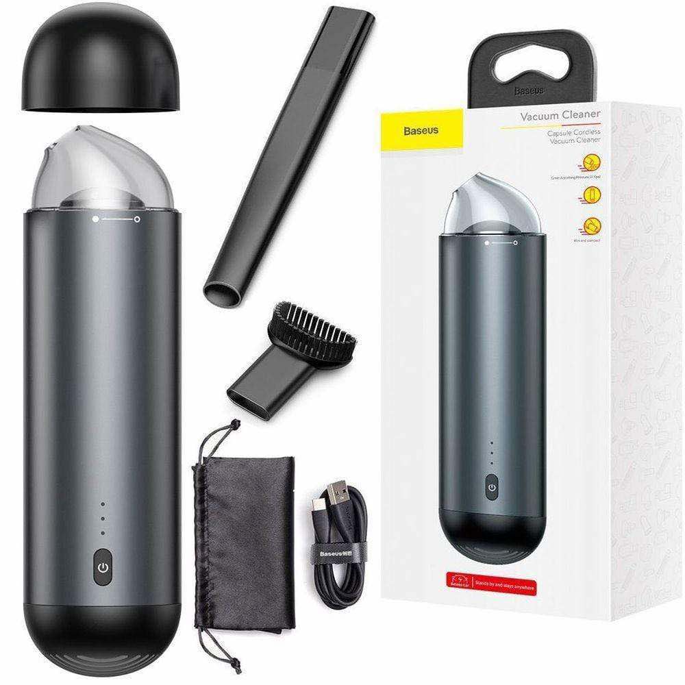 Baseus Vacuum Cleaner Capsule Cordless เครื่องดูดฝุ่นไร้สายขนาดเล็ก ที่ดูดฝุ่นในรถยนต์ ของแท้