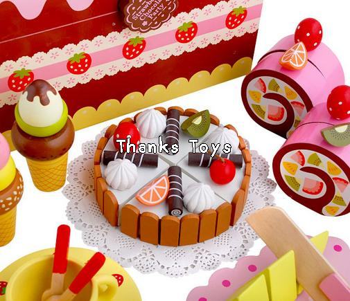 ชุดขนมสตอรเบอรี่ช็อกโกแลตปาร์ตี้แบบมีหูหิ้ว Mother Garden