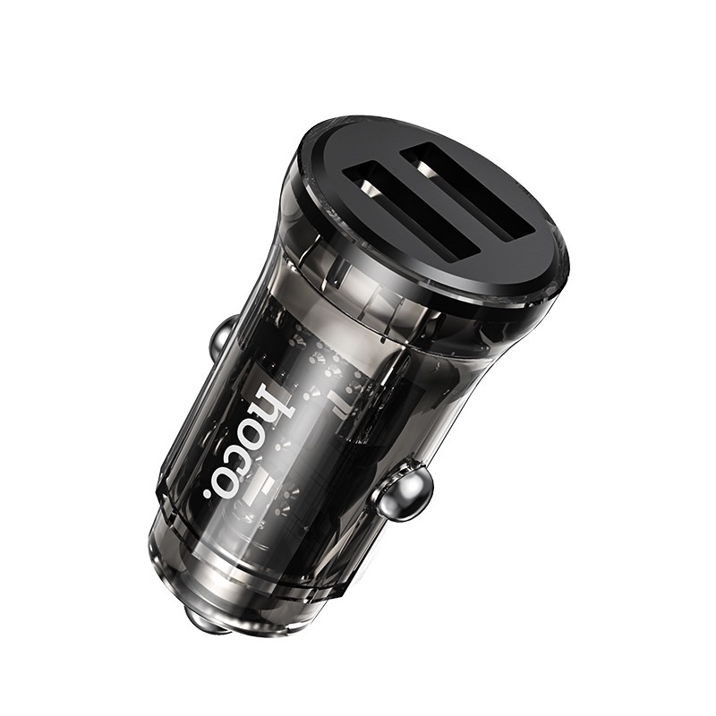 Hoco HK35 Crystal Dual Port car charger หัวชาร์จในรถยนต์ 2 USB