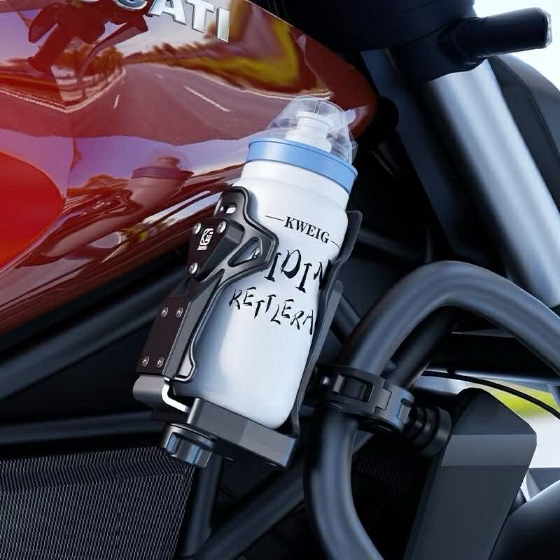 Kewig SHJ-3 ที่วางแก้วน้ำมอเตอร์ไซด์ ที่ใส่แก้วน้ำ ที่ใส่ขวดน้ำ ที่วางแก้วน้ำ ปรับขนาดได้ แข็งแรงมาก