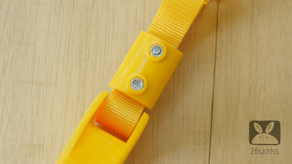 มือโหนรถเมล์ สามเหลี่ยมสีเหลือง ท่อ 34-35 mm