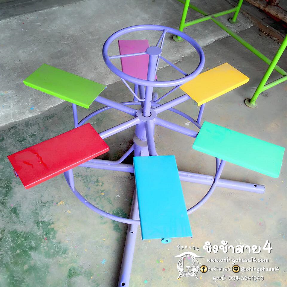 พวงมาลัย6ที่(ที่นั่งเหล็ก)
