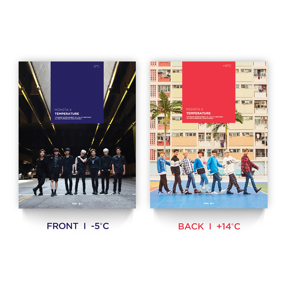 [Pre] Monsta X : Photobook - TEMPERATURE +Poster