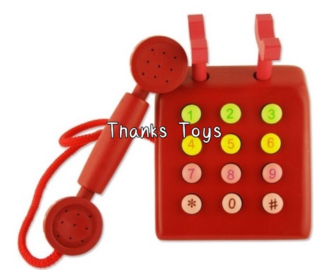 โทรศัพท์สตรอเบอรี่สีแดง (Red Strawberry Telephone) Mother Garden