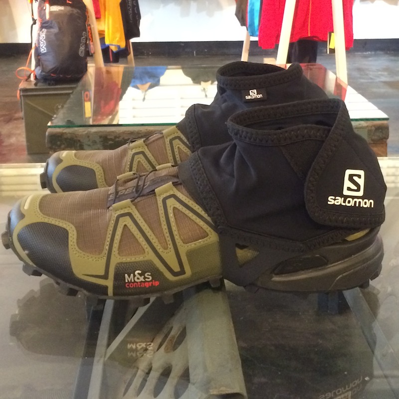 Salomon - trail gaiters low (ชุดรัดข้อเท้า กันพลิก) สีดำ size S