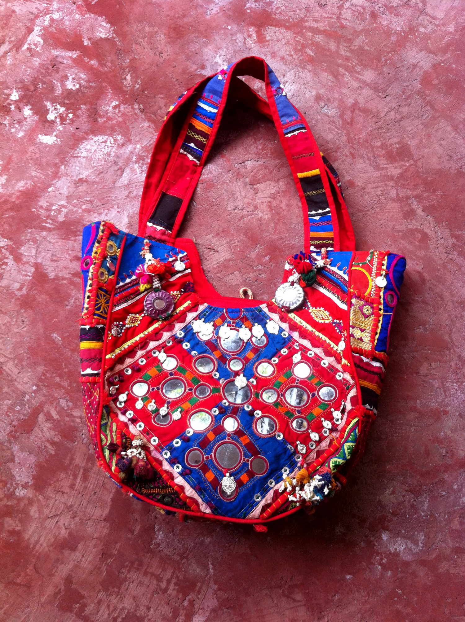 กระเป๋าผ้าอินเดีย BJB009 / Banjara Embroidery Ethnic Bag BJB009