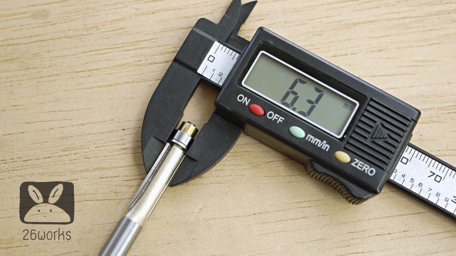 Trimmer bits arden ลูกปืนล่าง คมกัด 2 หุน 20 mm