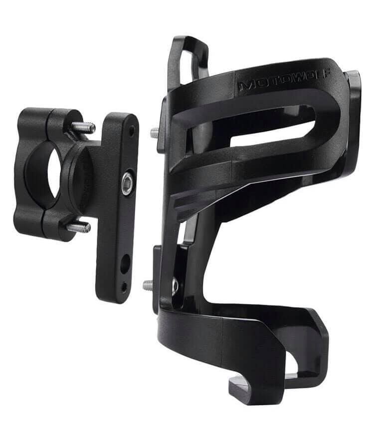 MOTOWOLF Bicycle Bottles Holder ที่วางขวดน้ำติดรถจักรยานแบบอลูมืเนียมทรงสปอร์ต