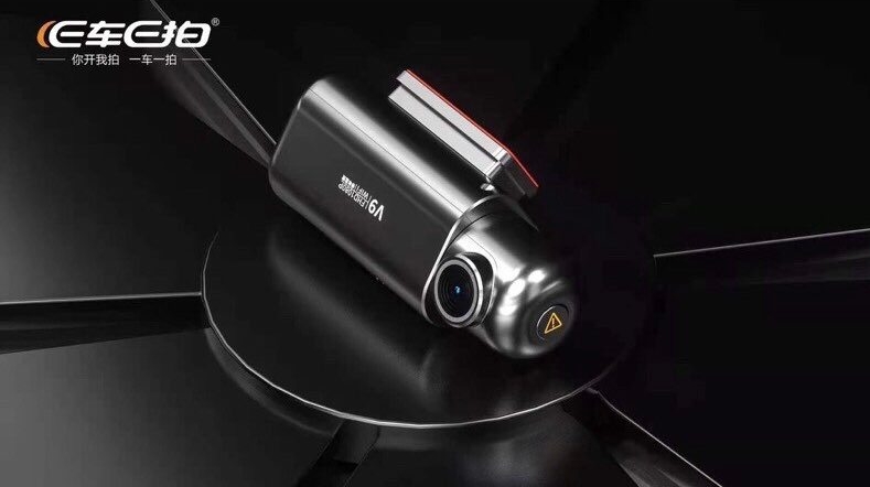 กล้องติดรถยนต์ กล้องหน้ากล้องหลัง V9 WiFi DVR FHD 1080P Dashcam มองเห็นตอนกลางคืน