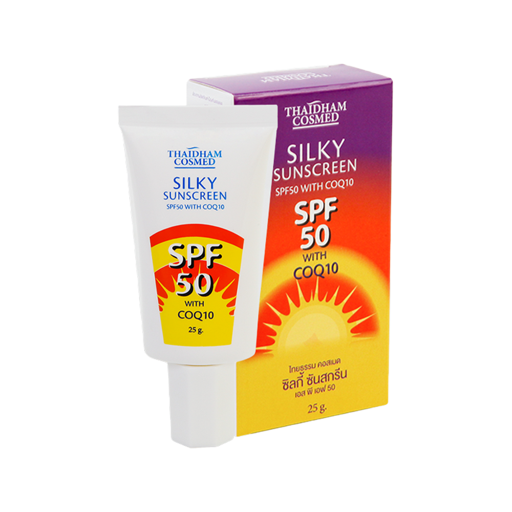 ซิลกี้ ซันสกรีน SPF50 แบรนด์ ที่ใช้ดี ซึมเร็ว พร้อมท้าแดดได้อย่างมั่นใจ อย่าลืมทา ครีมกันแดด ผิวหน้ากันด้วยน้าทุกคน ...