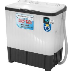เครื่องซักผ้า 2 ถัง Haier 7.5 Kg. HWM-TE75
