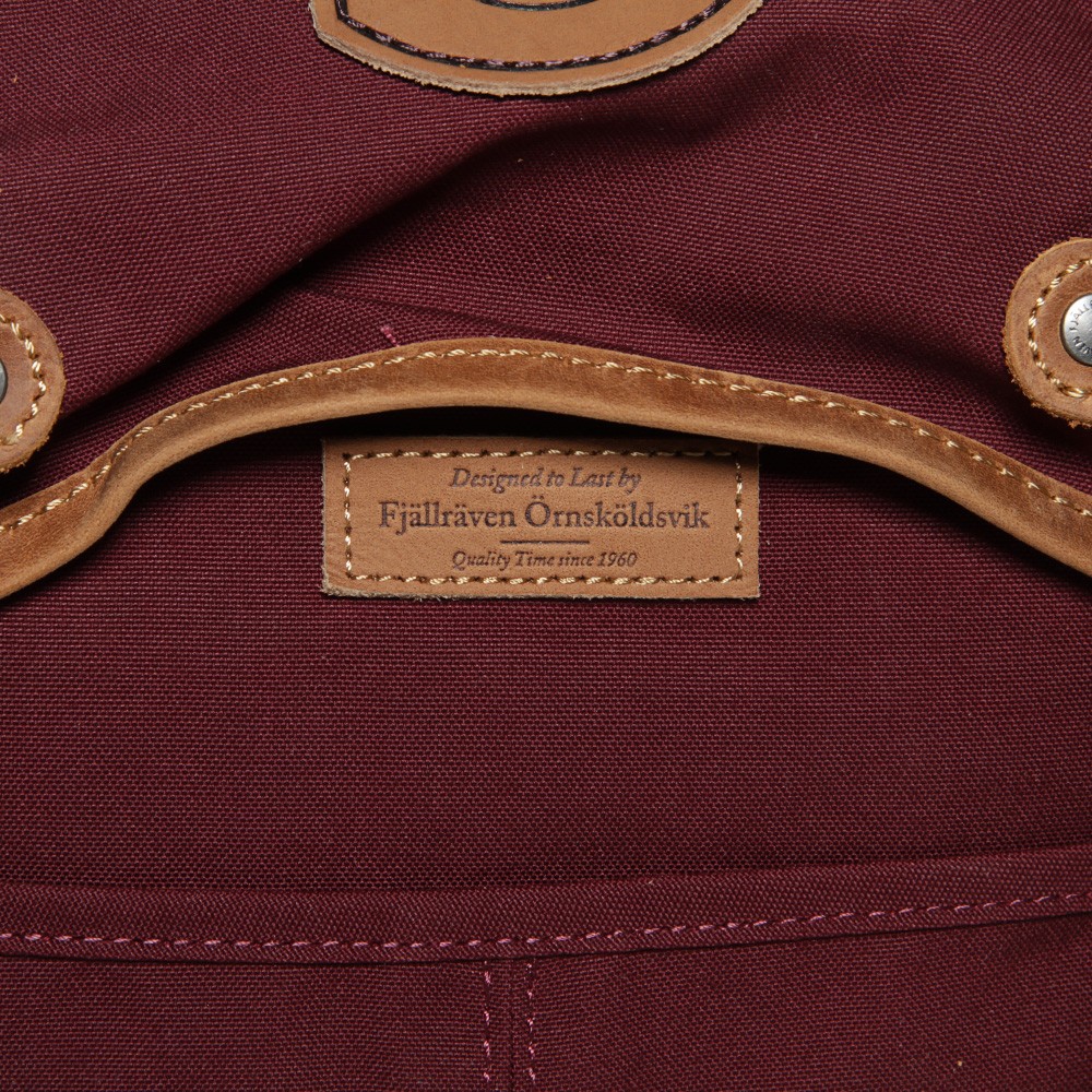 Fjallraven - NO.21 size สีแดงม่วง (DARK GARNET)