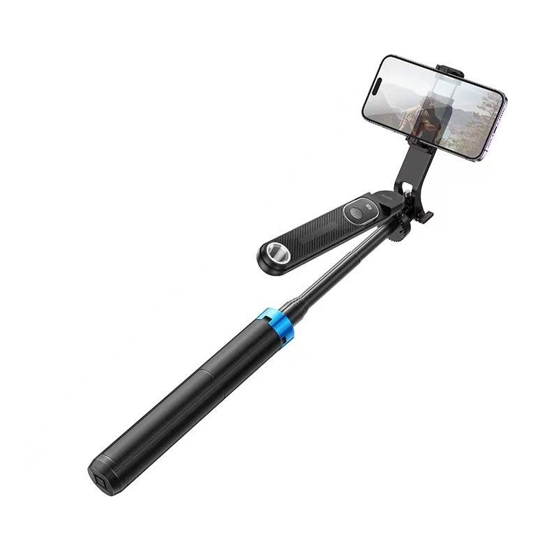 ไม้เซลฟี่มีขาตั้งพร้อมรีโมท Hoco Tabletop holder “K22 Handy” for live broadcast