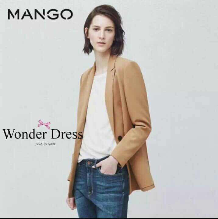 พร้อมส่ง เสื้อสูทรสไตล์แบรนด์MANGO