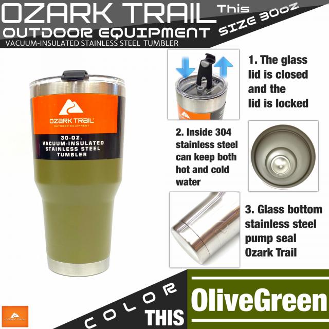 Ozark Ttail Tumbler 30oz แก้วเก็บความเย็นยาวนาน 18-24 ชม.