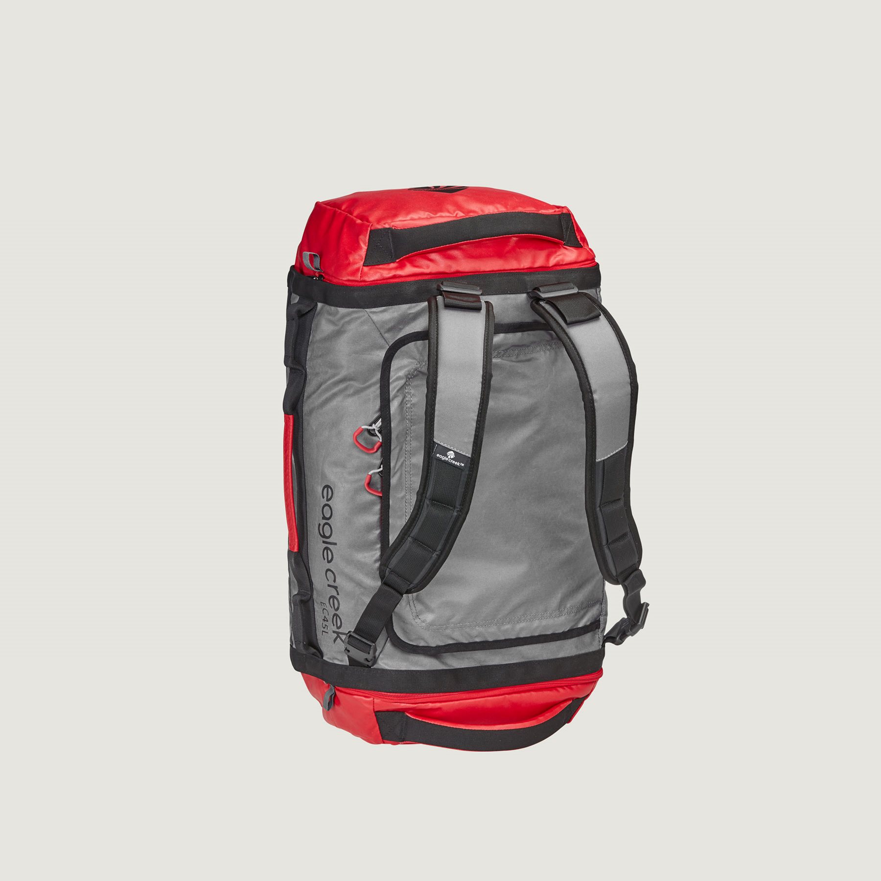 EAGLE CREEK - กระเป๋า Duffel รุ่น Hauler ไซส์ M สีเทาแดง (Grey/ Red) ความจุ 60 ลิตร