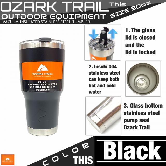 Ozark Ttail Tumbler 30oz แก้วเก็บความเย็นยาวนาน 18-24 ชม.