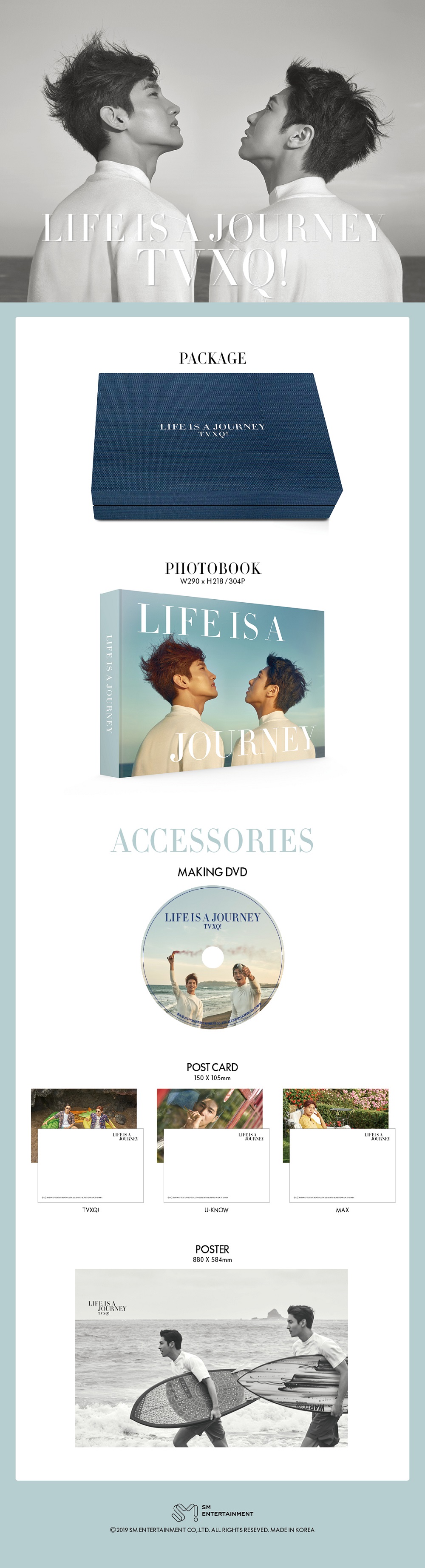 [Pre] TVXQ : Photobook - LIFE IS A JOURNEY