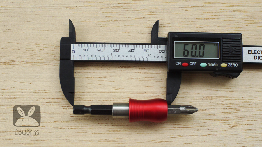 ตัวสวมเร็ว สีแดง 60 mm