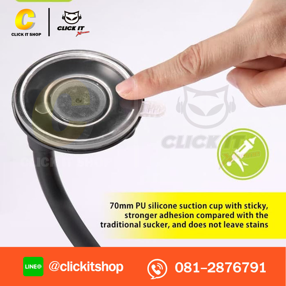 Car Holder ROBOT RT-CH06 สีดำ