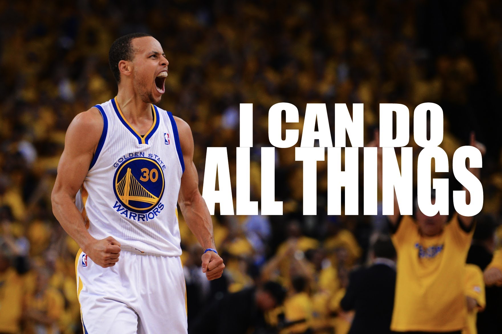 Under Armour - เสื้อ Under Armour Curry SC30 "I CAN DO All Thing" สีเหลือง