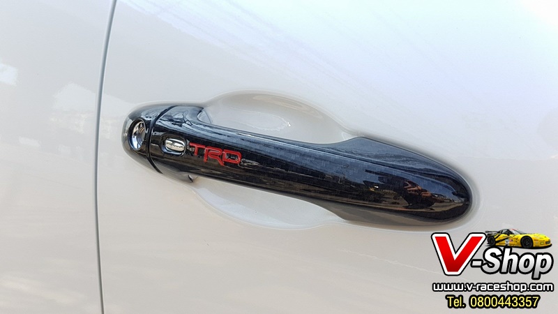 ครอบมือจับเคฟล่าพร้อม Logo TRD Fortuner