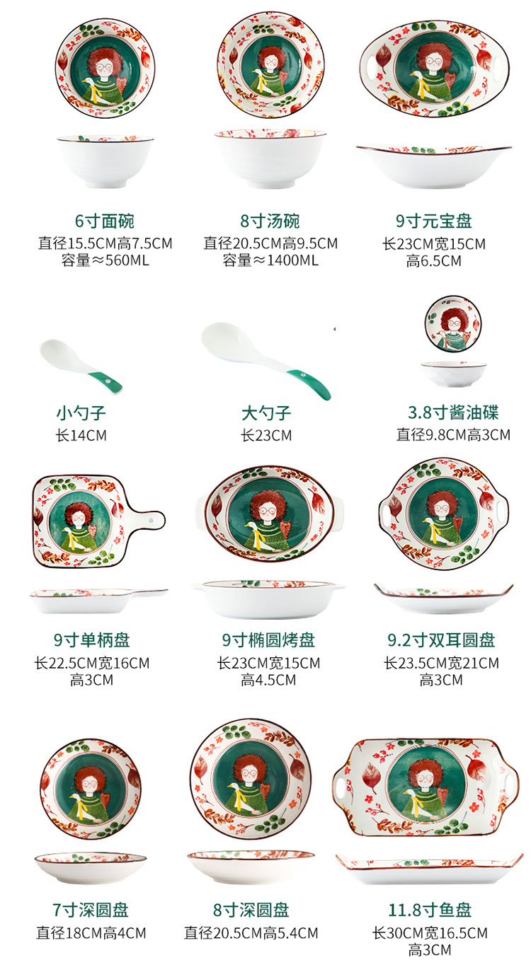 Pre-Order ชุด ถ้วย ชามเซรามิค ลายการ์ตูนญี่ปุ่น มีให้เลือก 14 ชนิด