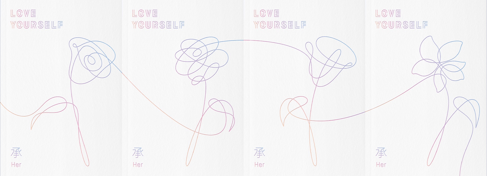 [Pre] BTS : 5th Mini Album - LOVE YOURSELF 承 'Her' (Random Ver.)