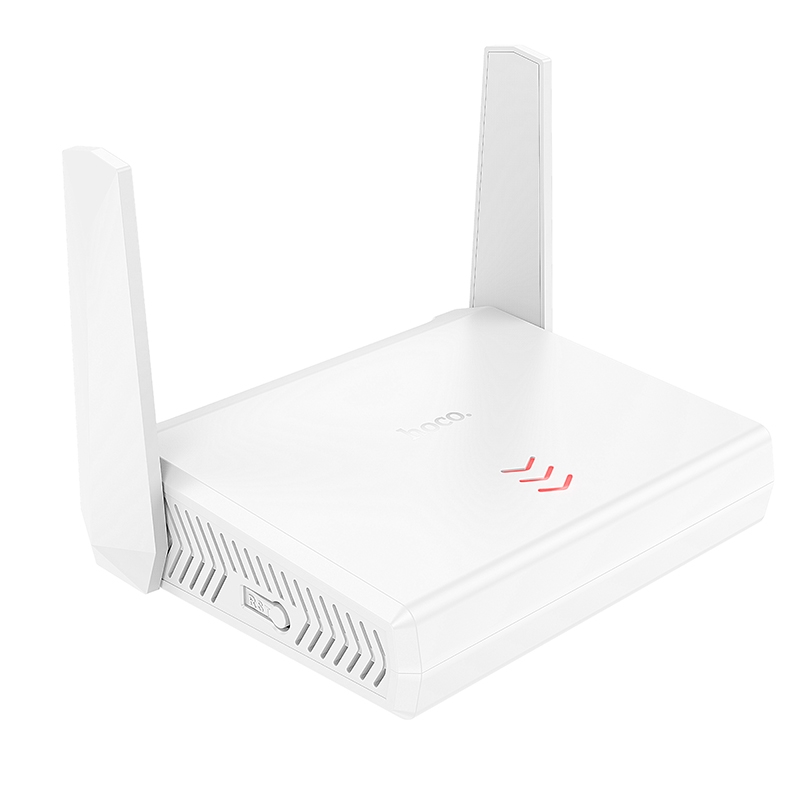 Hoco HI36 WiFi4 Wireless Router NEW (EU) เราเตอร์ไร้สาย ให้สัญญาณที่ครอบคลุม ปลอดภัยและมีประสิทธิภาพ