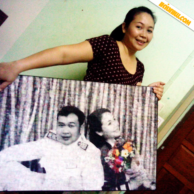 ภาพรีวิวจากลูกค้า ภาพโมเสก 20x30 นิ้ว กรอบลอย