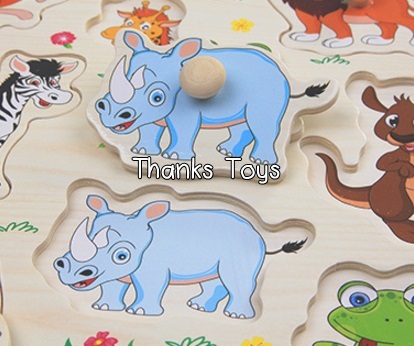 จิ๊กซอว์รูปสัตว์ในสวนสัตว์ No.2