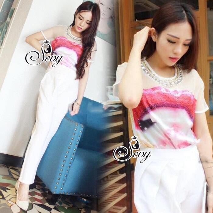 พร้อมส่ง เสื้อเนื้อผ้าซาตินพริ้วลื่น เสื้อผ้าแฟชั่น