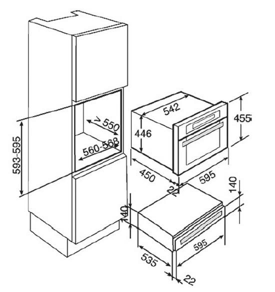 ลิ้นชักอุ่นอาหาร TEKA รุ่น CPEL-15 INOX