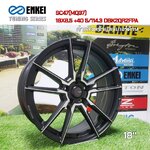 ล้อ ENKEI SC47 ขอบ18x8.5 5x114.3 ET40 สีดำกลึงหน้าเงา *ราคาต่อวง