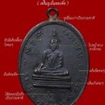 ( หลวงพ่อโบสถ์น้อย วัดอมรินทราราม จ.กรุงเทพฯ ) เหรียญรุ่นสอง หลวงพ่อโบสถ์น้อย เป็นอีกเหรียญที่น่าใช้ราคายังไม่สูง