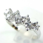 แหวนเงินแท้ 92.5% ฝังเพชร