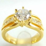 แหวนเงินแท้ 92.5% ฝังเพชร