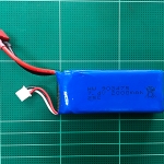 7.4V 2000mA 25C T-Plug